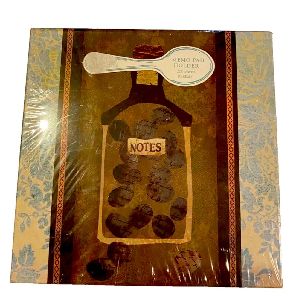 Memo Pad Holder – Spice of Life C.R. Gibson Spice of Life Collection